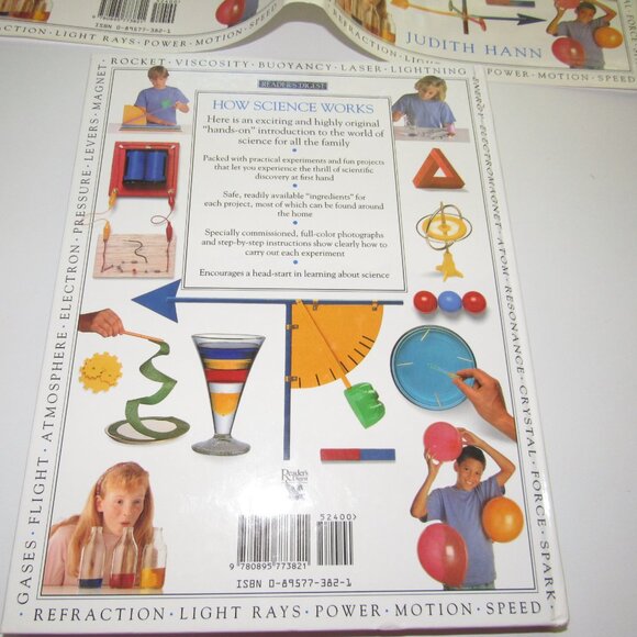 How Science Works by Judith Hann – Reader’s Digest Illustrated Experiment Guide - Picture 3 of 4